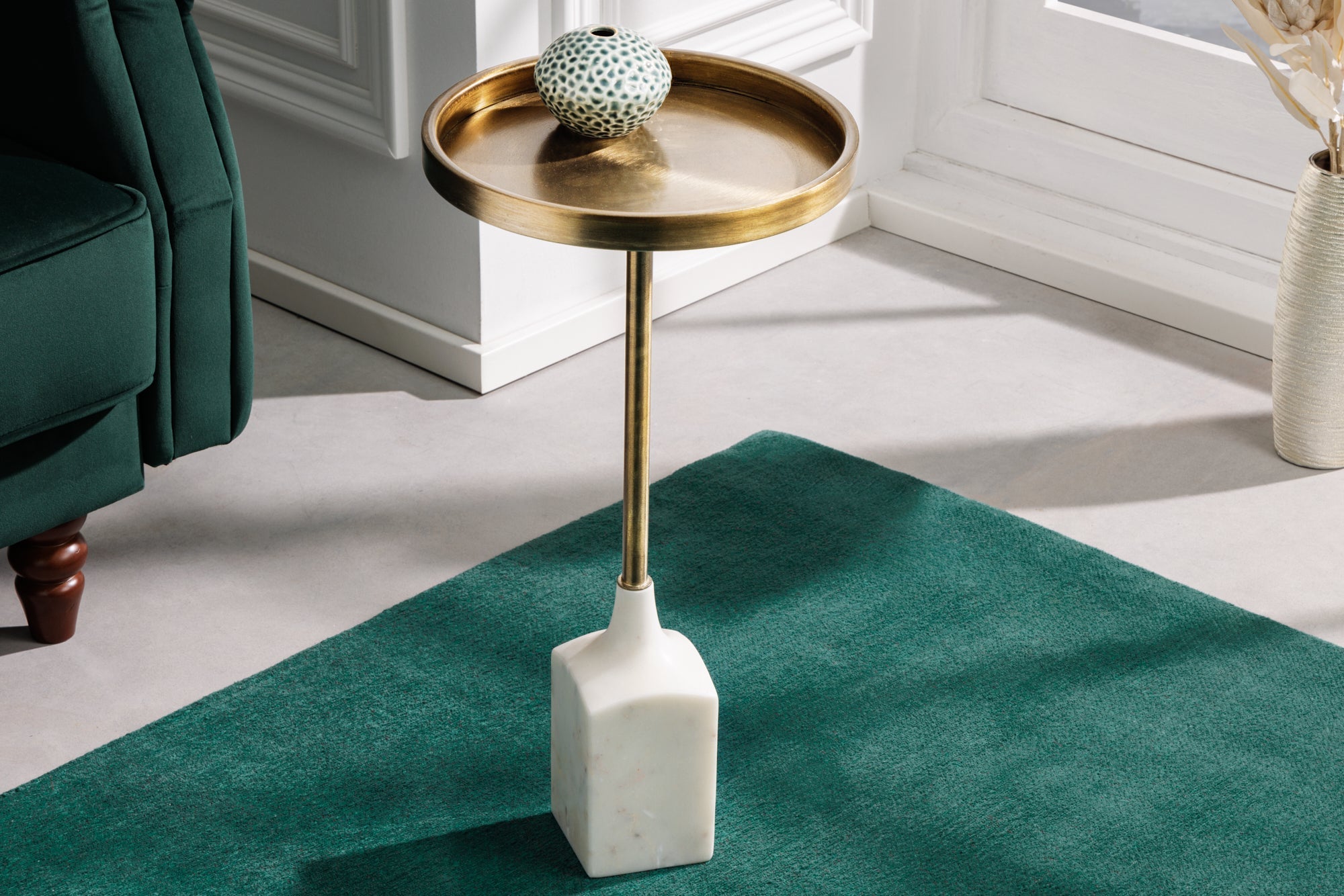 mesa-dappoint-design-trayful-60cm-base-blanco-mármol-dorado-antiguo-hecho-a-mano-redondo_42721 (inv)