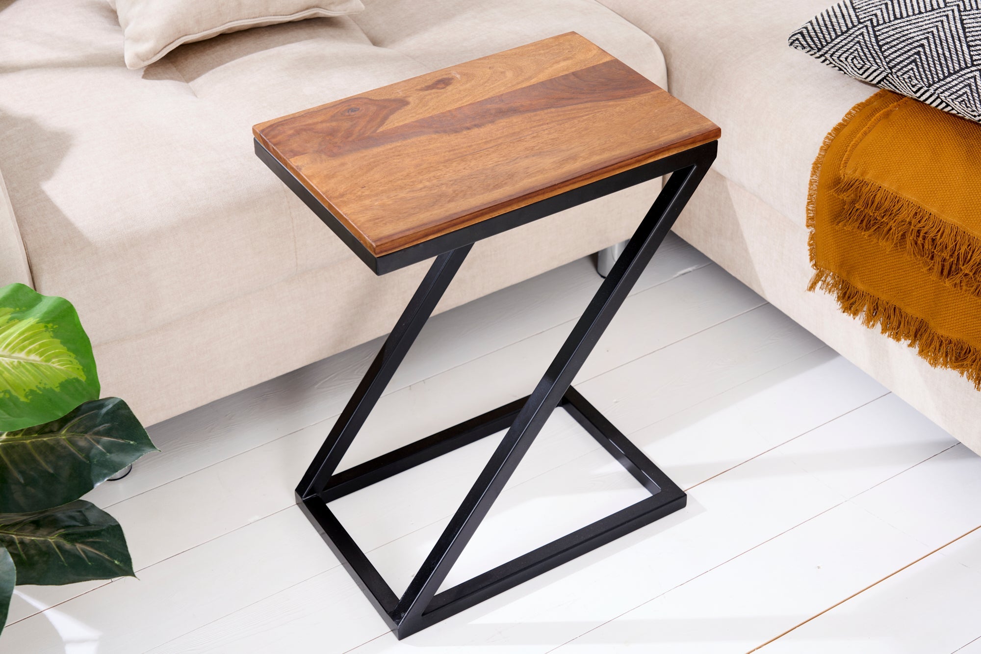 mesa-dappoint-en-bois-massif-butler-60cm-marron-finition-pierre-de-sheesham-metal-noir_42538 (inv)