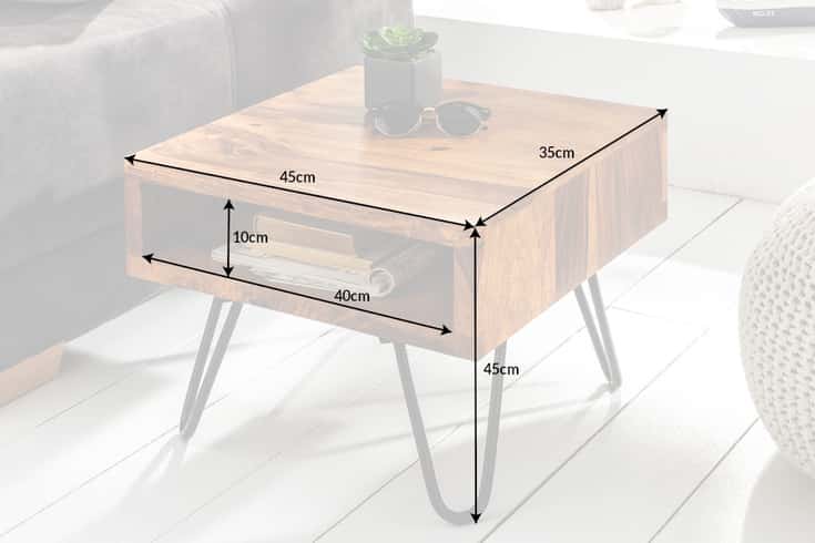 Dimensiones de la mesa
