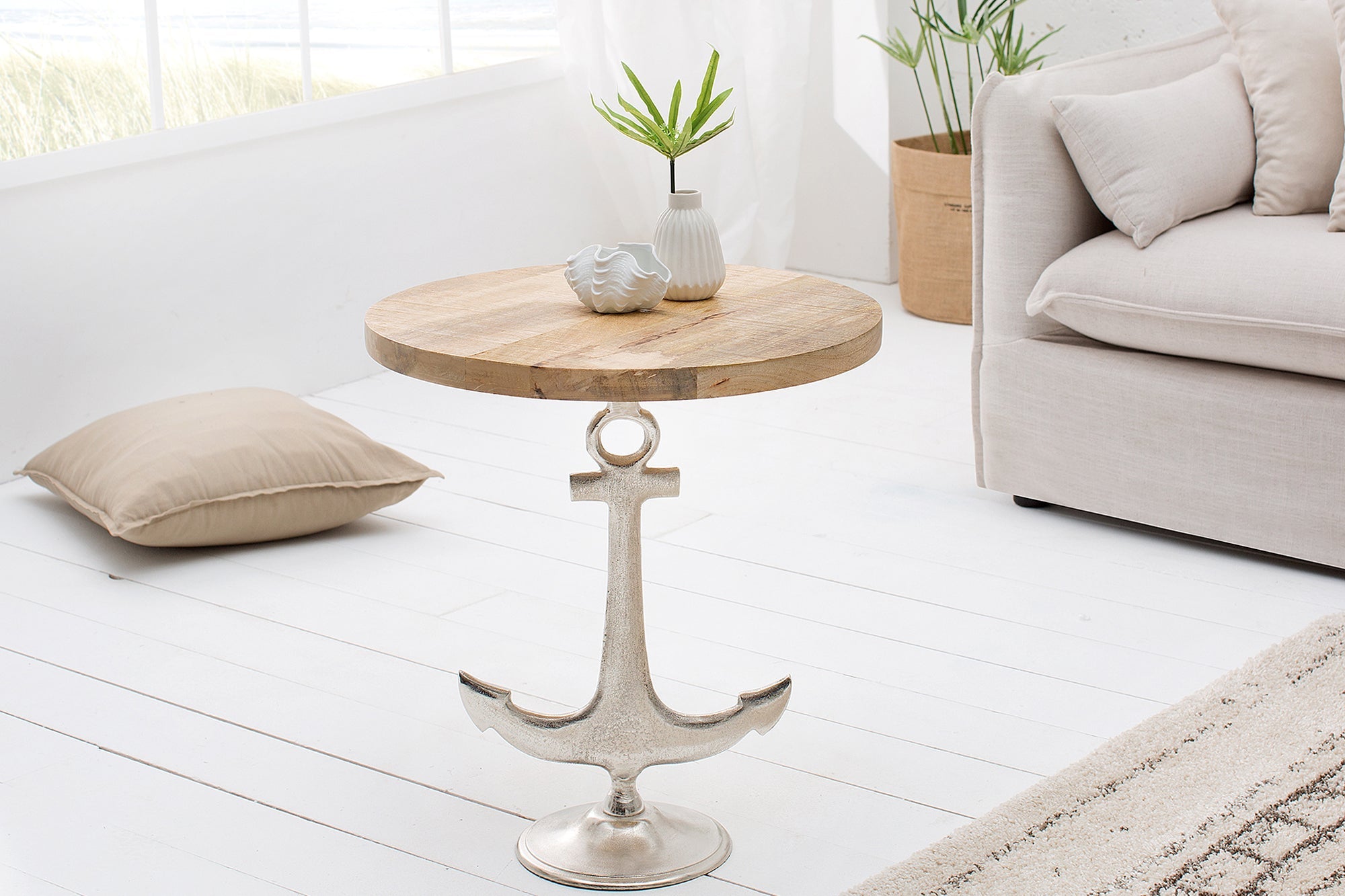 table-dappoint-maritime-seven-seas-50cm-design-ancre-silver-round-wood-of-mango-metal_38542 (inv)