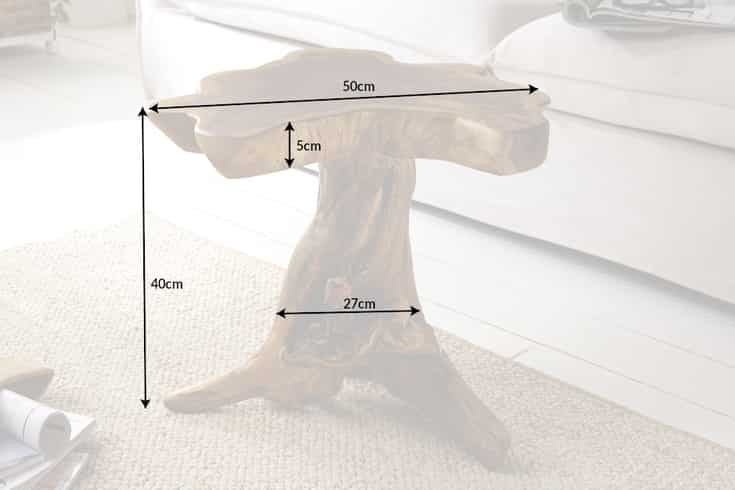 Dimensions de la table