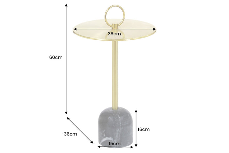 Dimensiones de la mesa