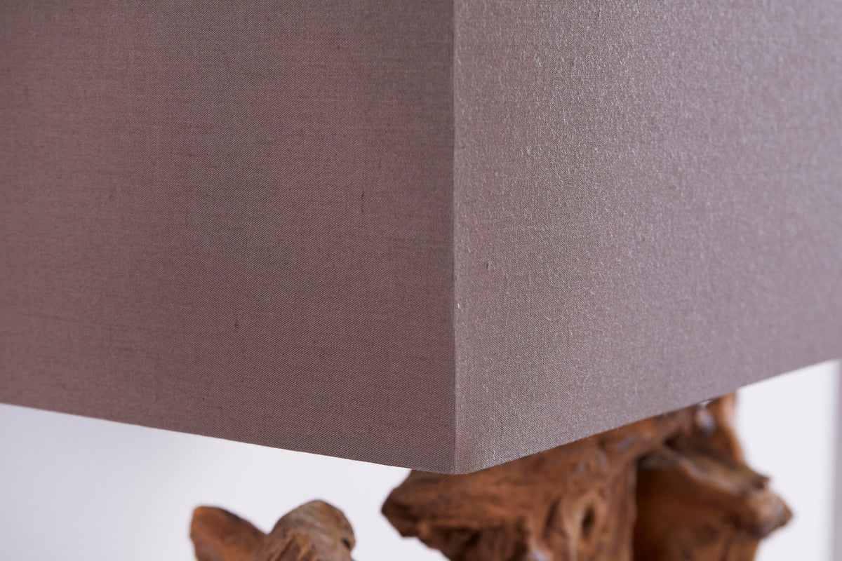 Table lamp ARAGON driftwood brown