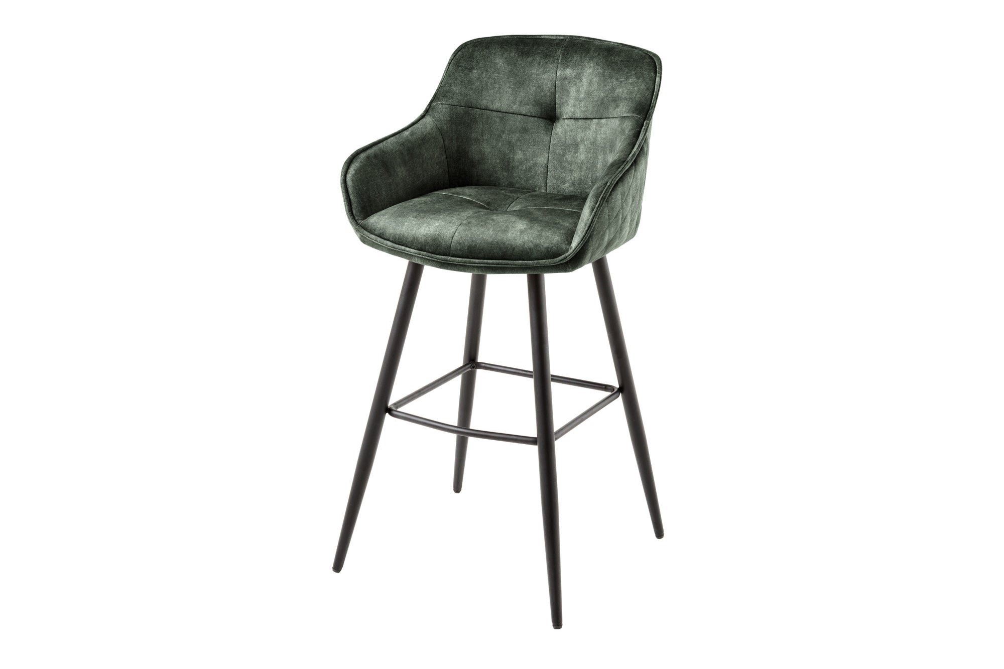 tabouret-de-bar-design-euphoria-velours-vert-fonce-pieds-en-metal-noir-chaise-de-bar-avec-dossier_43688 (inv)