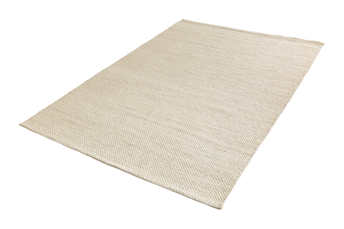 Tapis design LAINE 240x160cm beige clair en laine