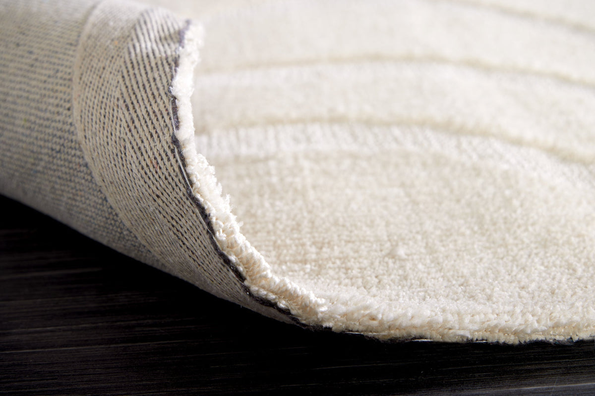 Tapis design WAVE 240x170cm beige crème effet 3D