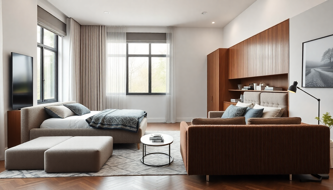 Comment harmoniser literie avec coffre et canapés tendance en velours côtelé ou tissu boucle pour un intérieur multifonction en 2026