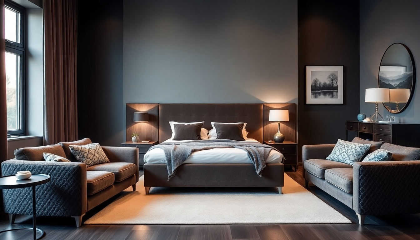 Idées innovantes d’aménagement intérieur : associer literie avec coffre, canapés tendance et tissus en velours côtelé ou tissu boucle pour un espace moderne en 2026