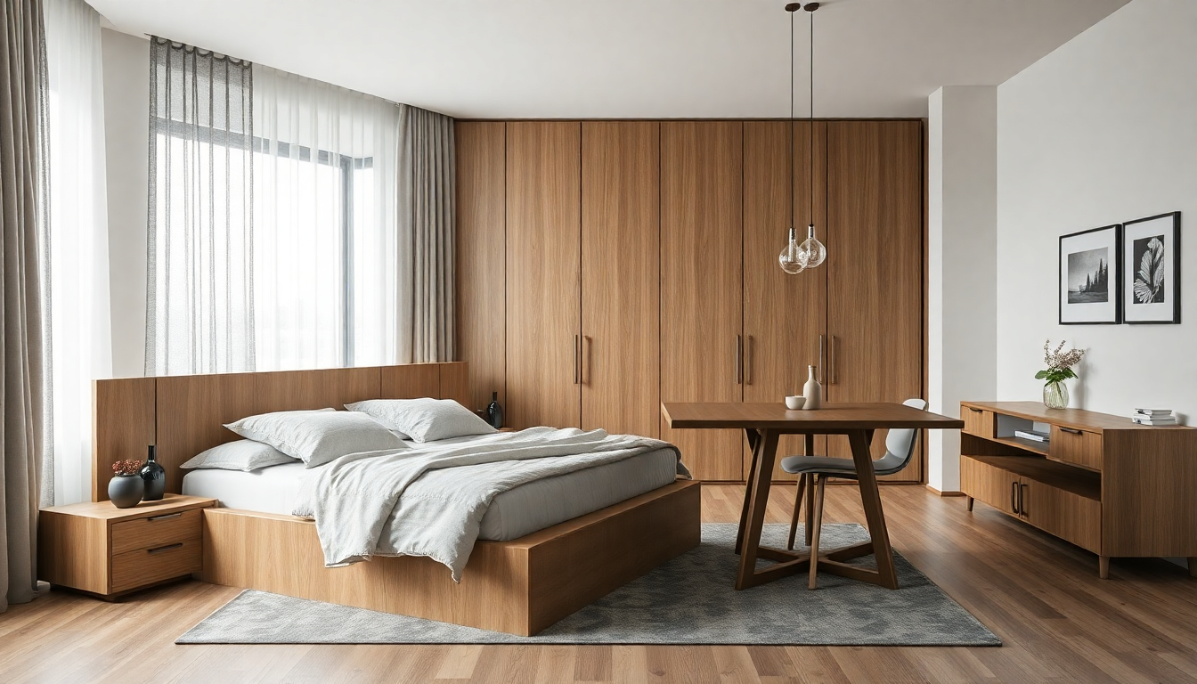 2025 : Diseñe su espacio con una cama arcón de diseño y una mesa de comedor extensible para un interior moderno y práctico