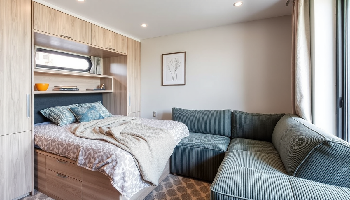 Casafab: Literie coffre et canapés reformables en velours côtelé et tissu boucle — guide déco pour optimiser les petits espaces tout en gagnant en style et durabilité