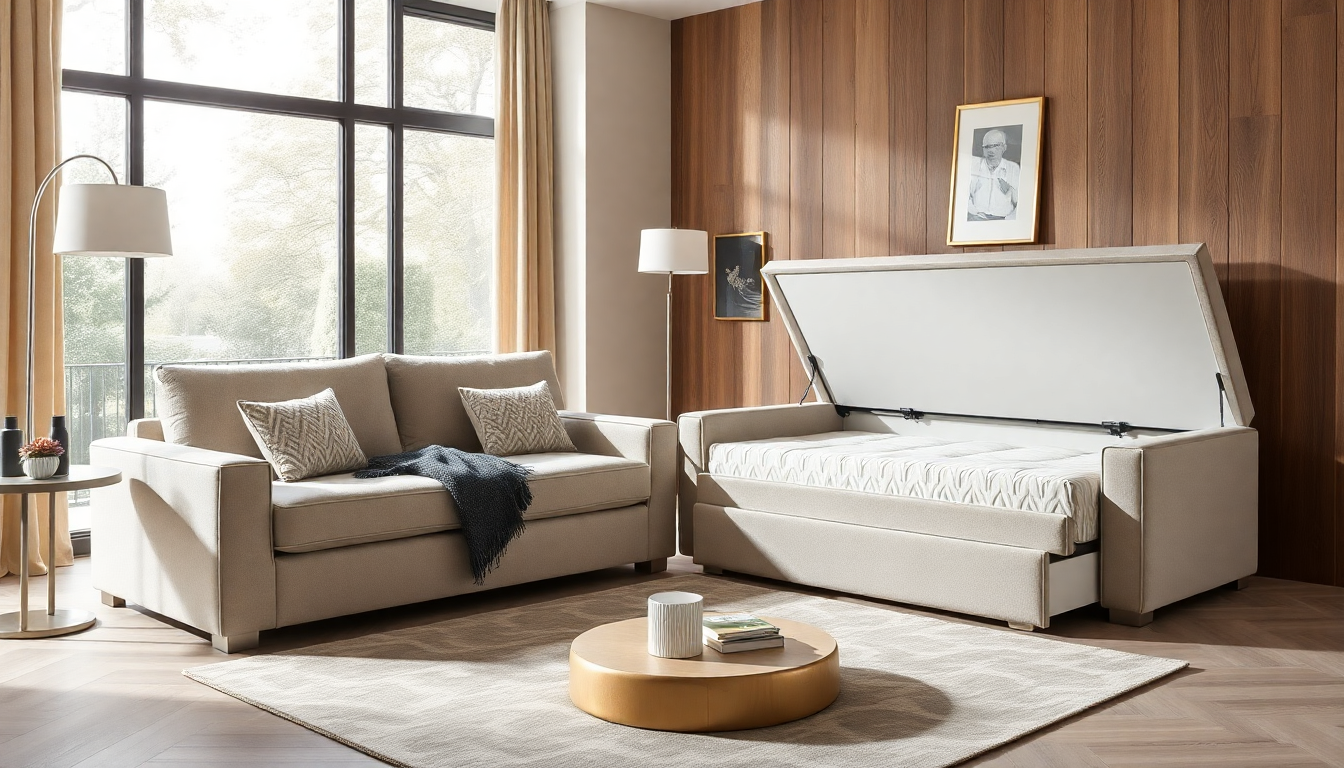 Casafab : Harmoniser literie coffre et canapés reformables en velours côtelé et tissu boucle pour un intérieur éco-chic et modulable
