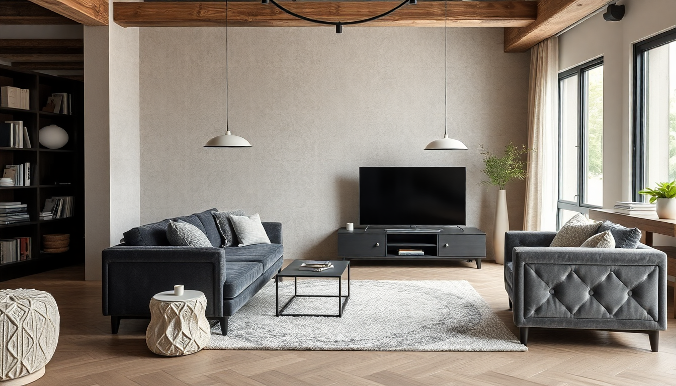 Guía completa de decoración: colores, iluminación y accesorios para sacar lo mejor de un sofá cama de pana y un somier de tejido de bucles de terciopelo.