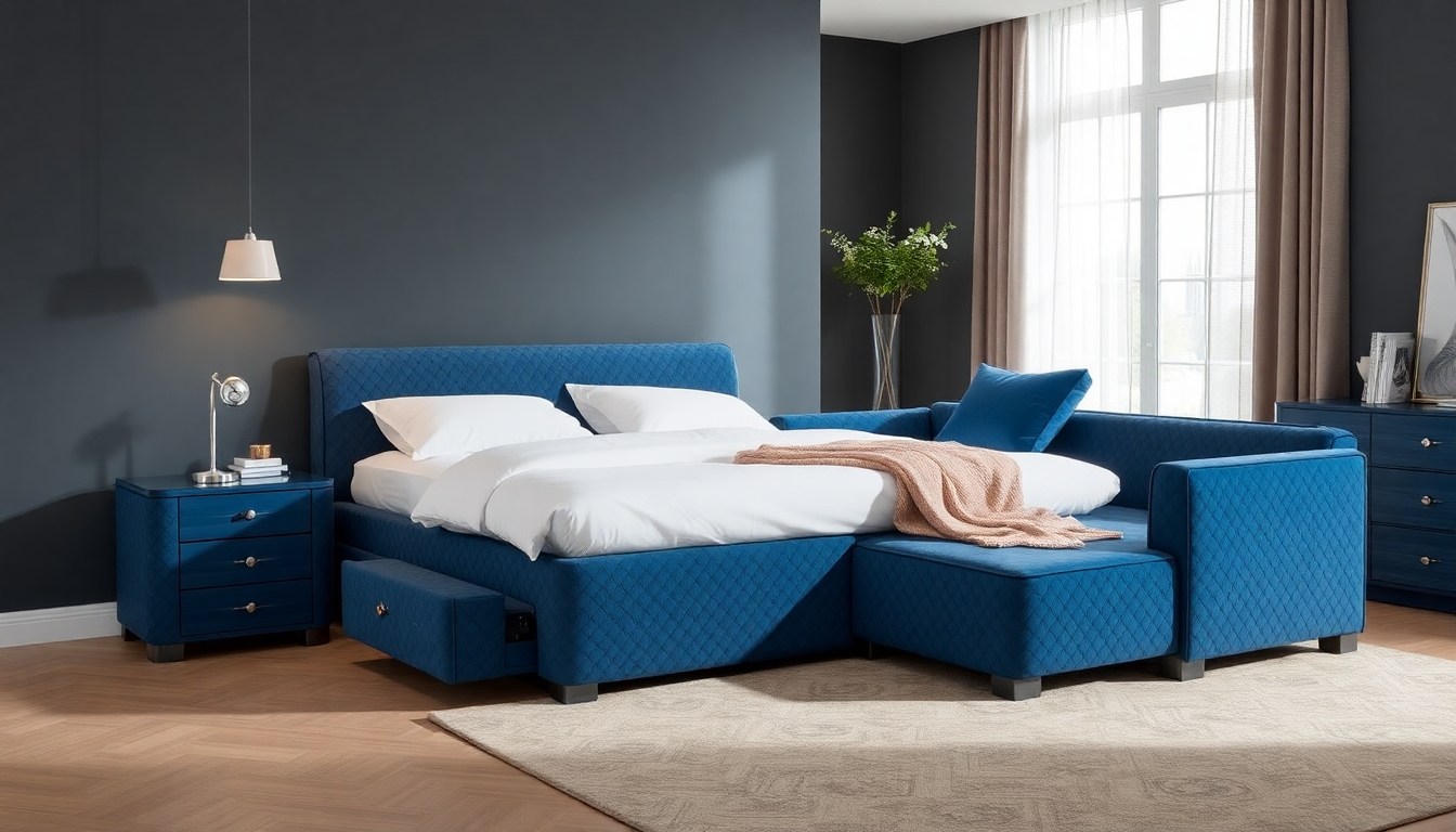 Durabilité et design Casafab: literie coffre et canapés reformables en velours côtelé et tissu boucle pour un intérieur éco-conçu