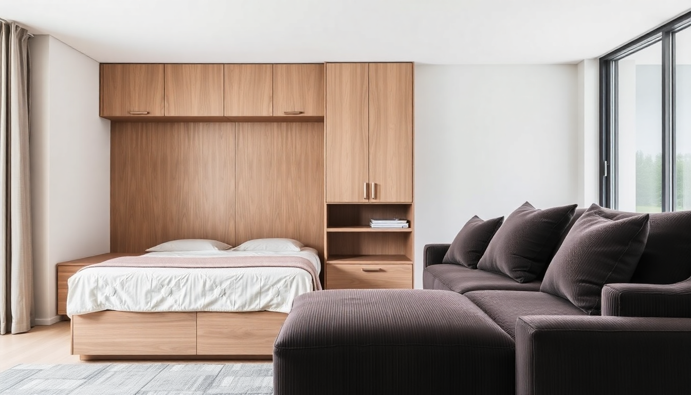 Casafab : Donner du caractère à chaque pièce avec une literie coffre et des canapés convertibles en velours côtelé et tissu boucle — design chic et multifonctionnel
