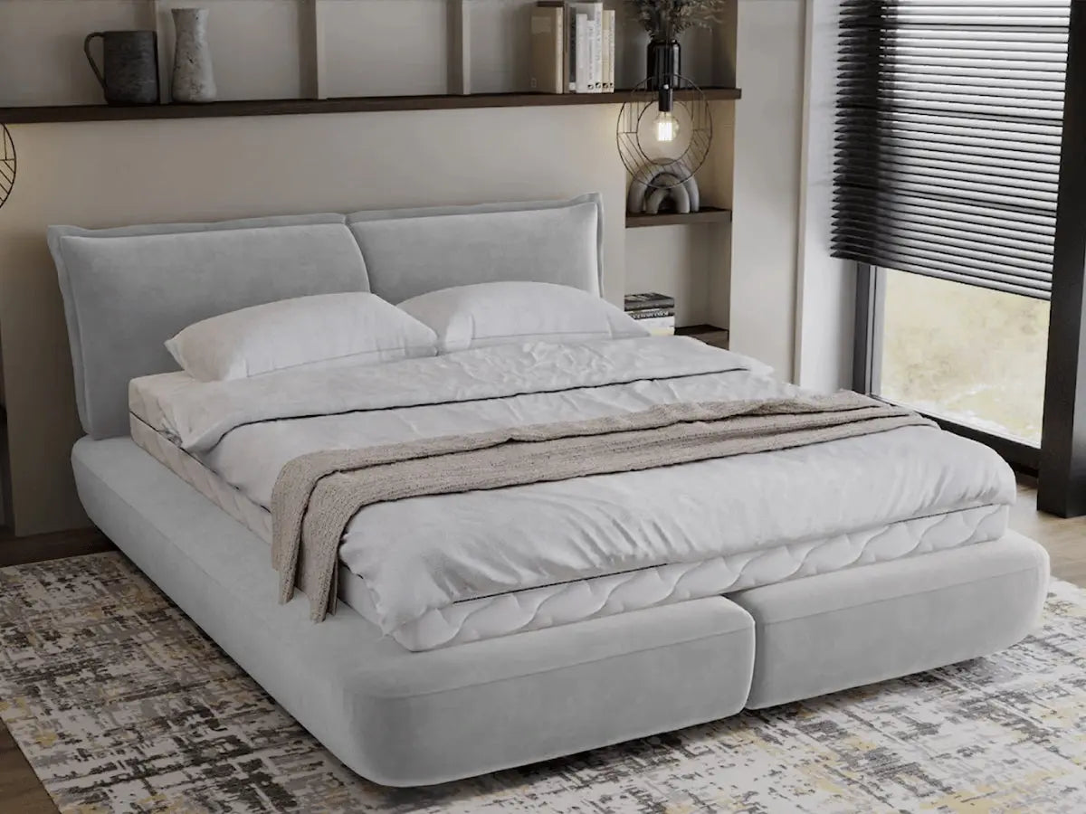 Cama box spring doble - NORA  