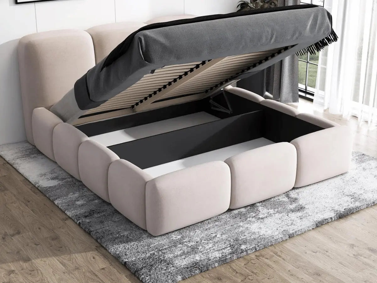 Cama tapizada con caja - SOPHIE  