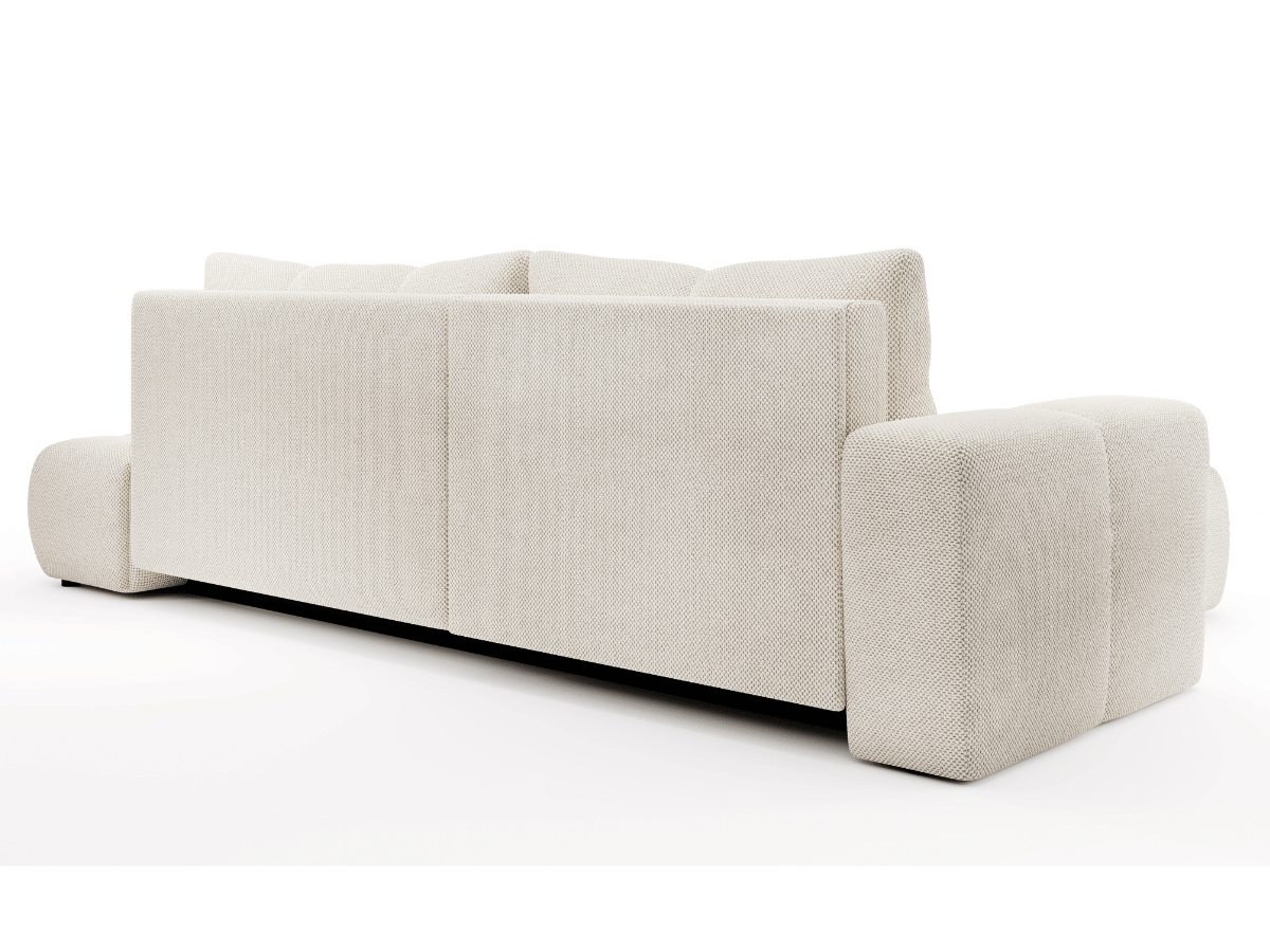 Sofá cama esquinero MAGENTA - Diseño asimétrico y ultra confort