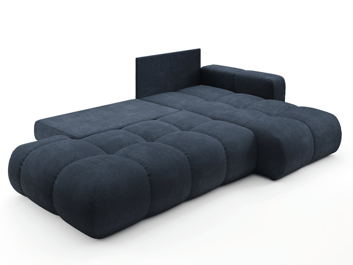 Sofá cama esquinero MAGENTA - Diseño asimétrico y ultra confort