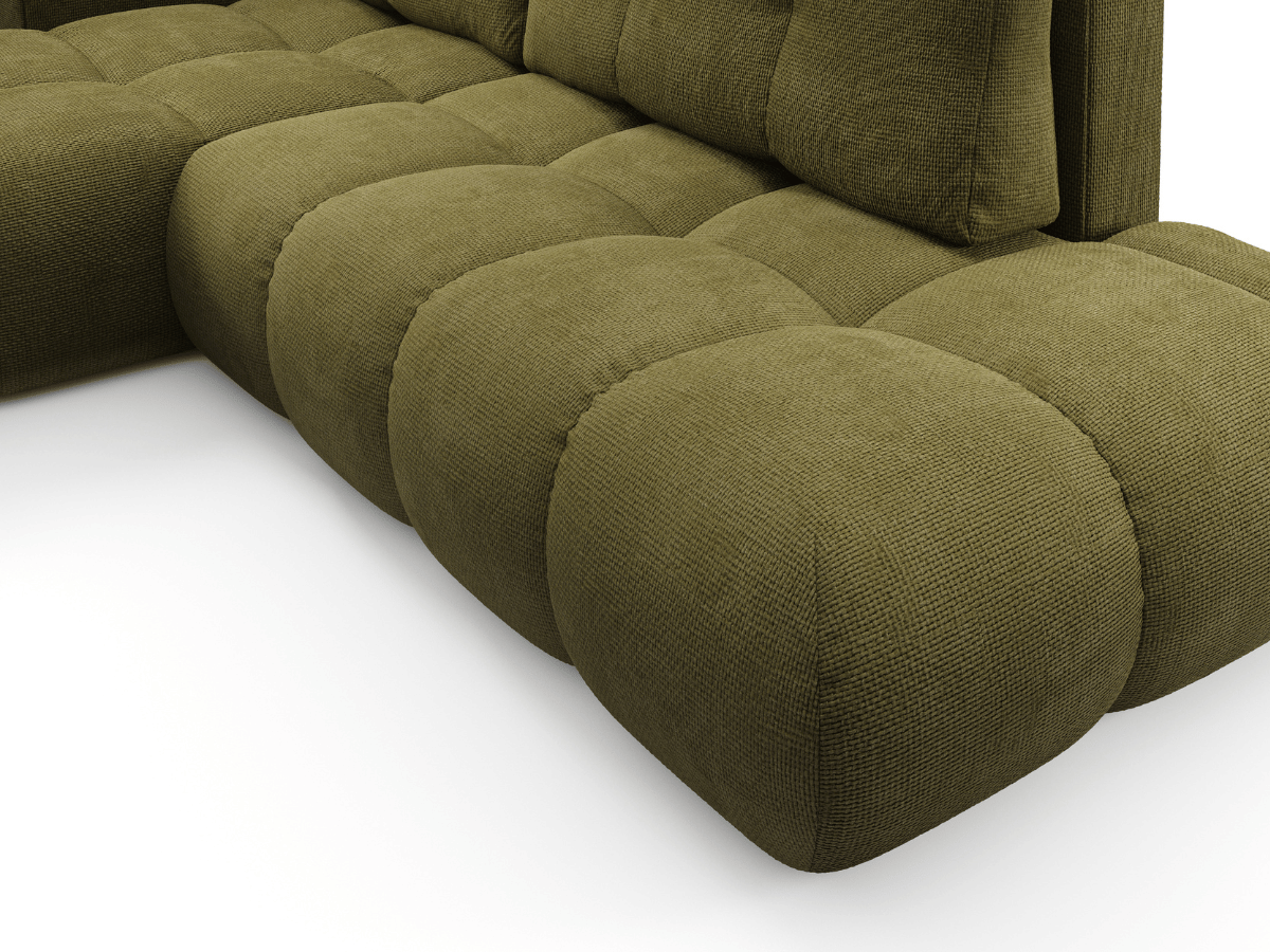 Sofá cama esquinero MAGENTA - Diseño asimétrico y ultra confort