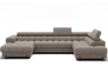Velours taupe