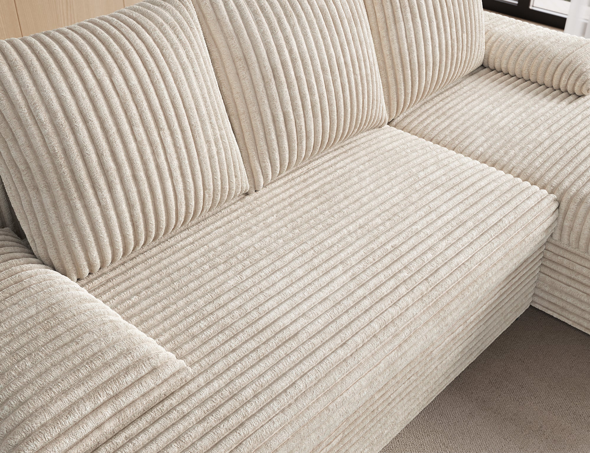 Canapé d’angle Convertible Bastille – Compact, Gain de Place & Petit Prix