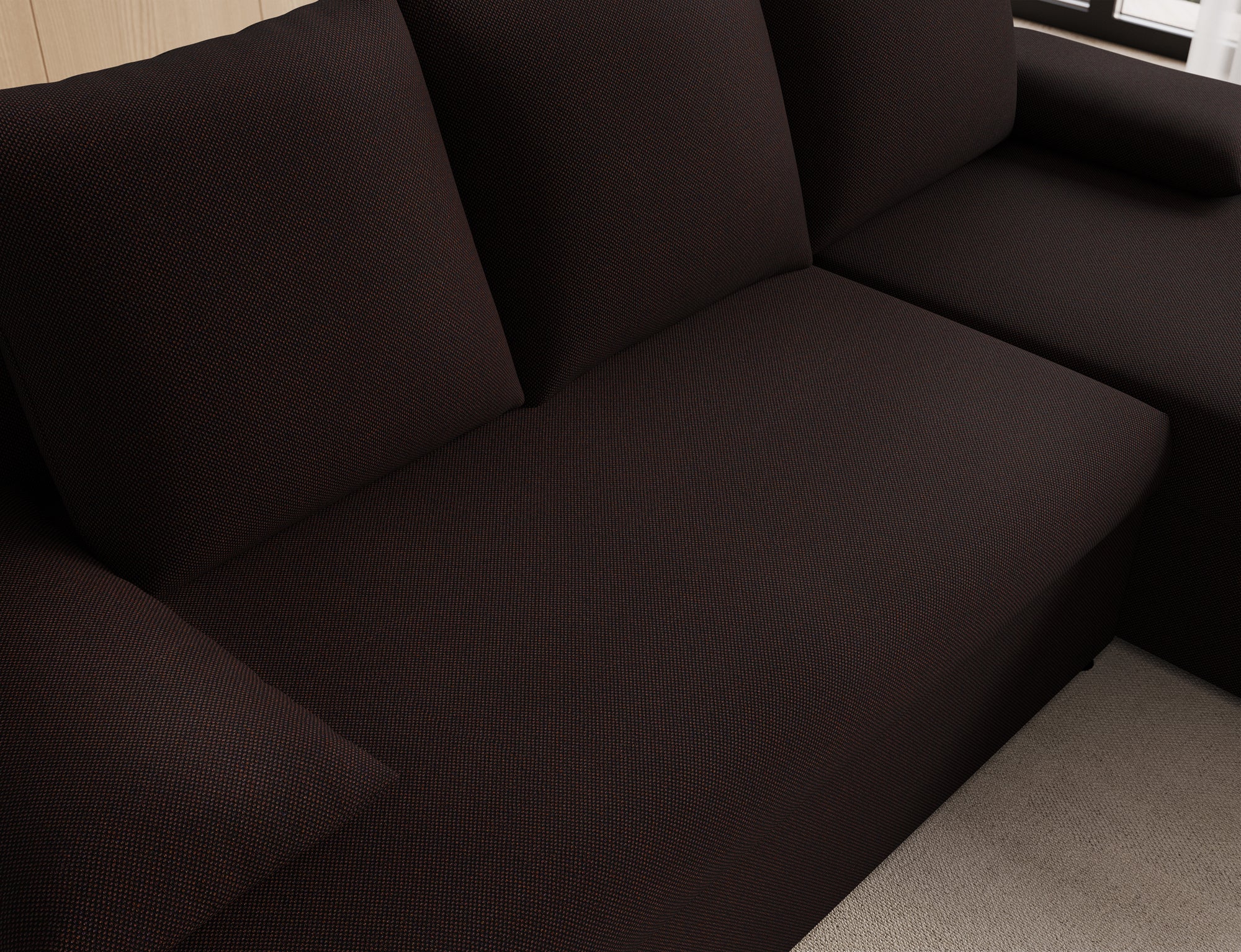 Canapé d’angle Convertible Bastille – Compact, Gain de Place & Petit Prix