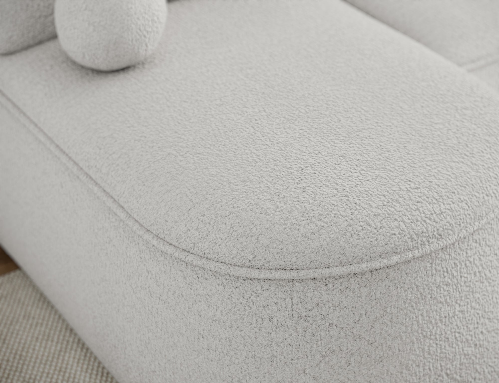 Canapé d’angle convertible avec coffre, idéal petit espace – Châtelet