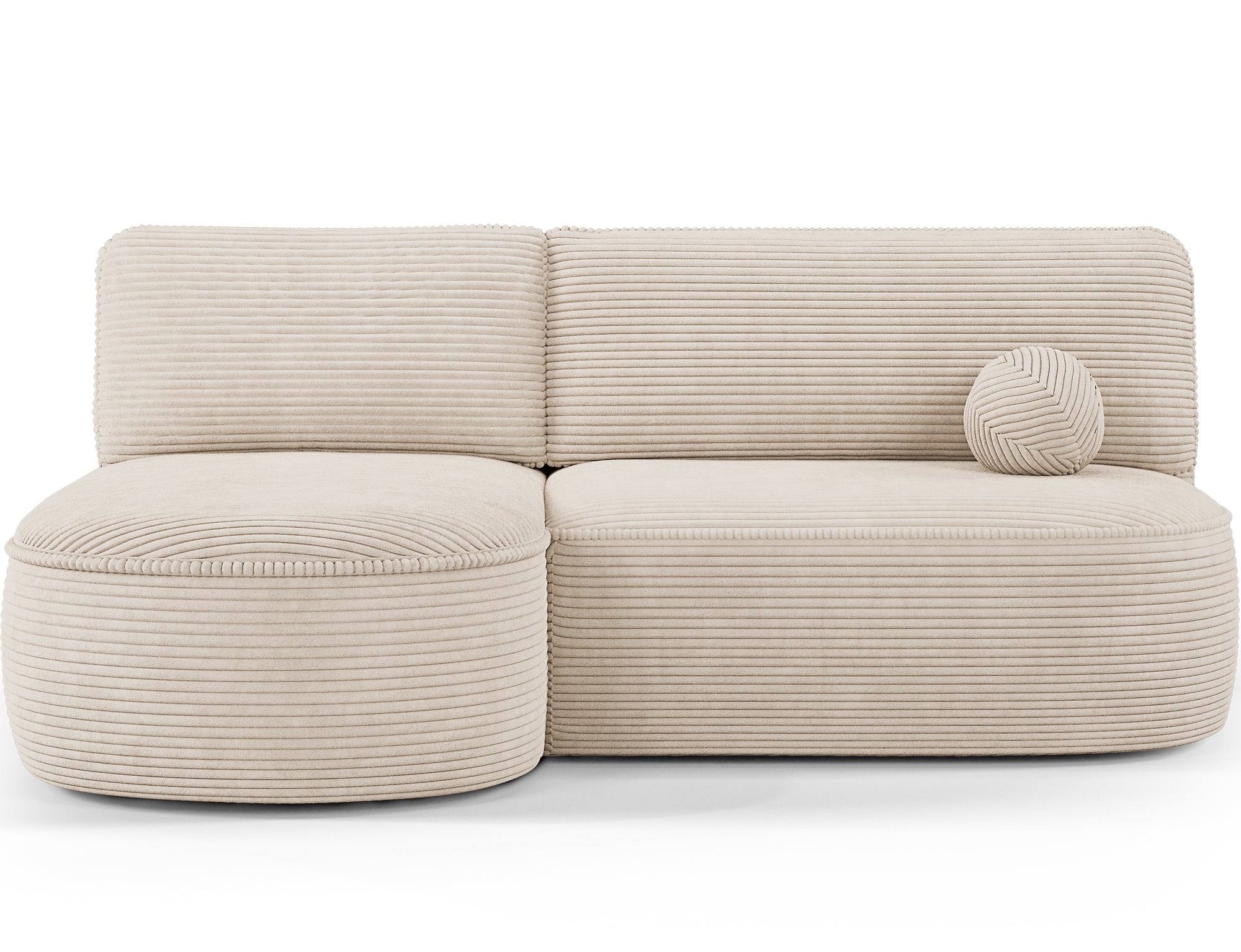 Canapé d’angle convertible avec coffre, idéal petit espace – Châtelet