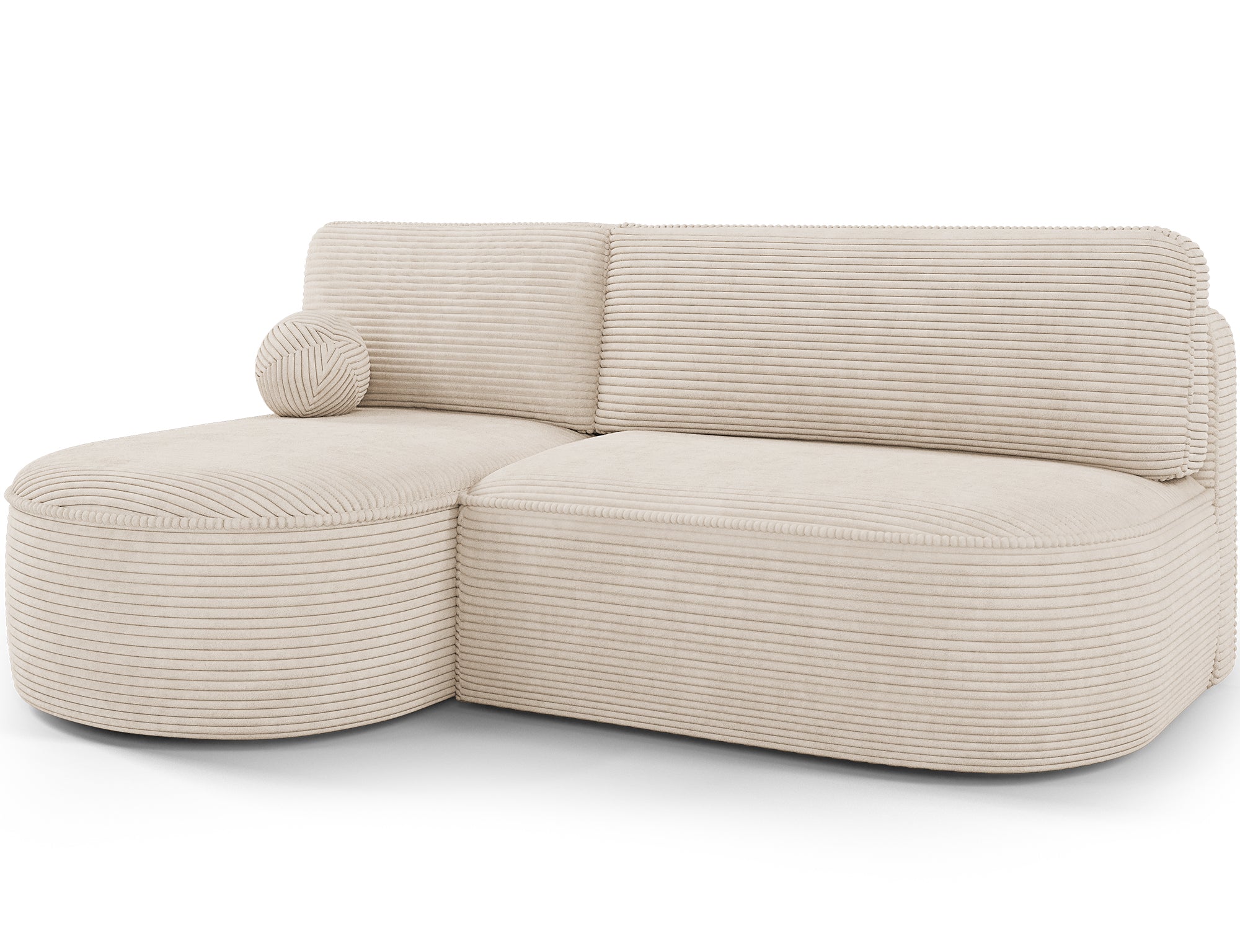 Canapé d’angle convertible avec coffre, idéal petit espace – Châtelet