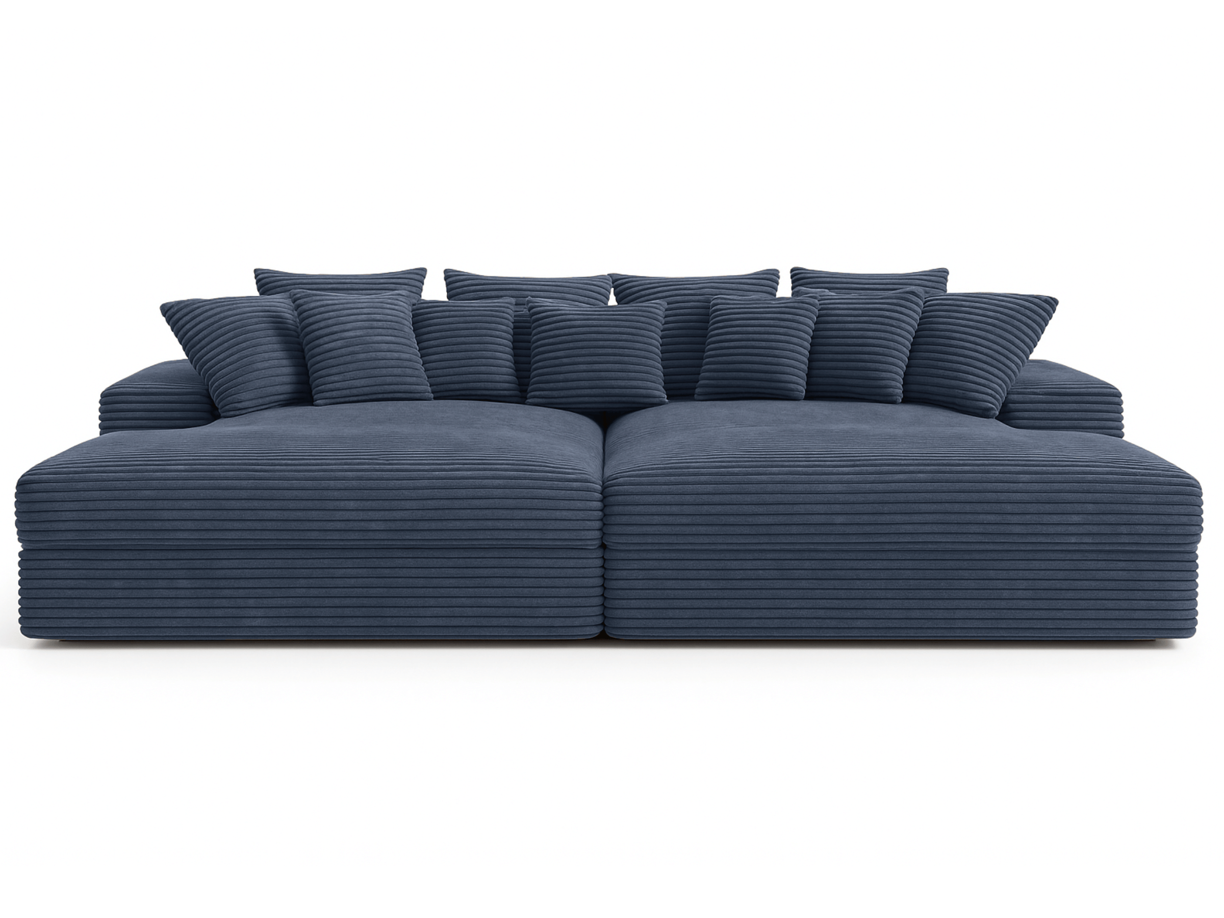 Canapé en velours côtelé doux OPERA