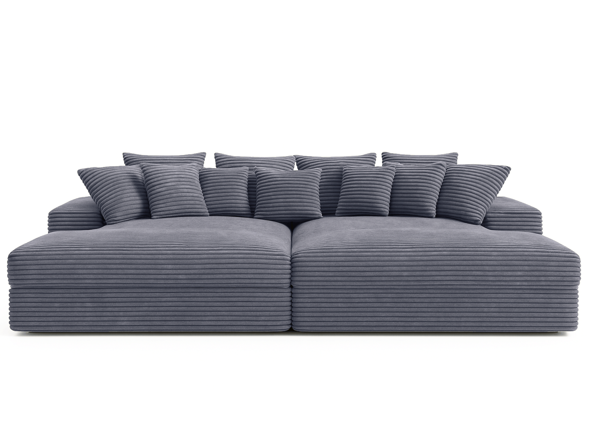 Canapé en velours côtelé doux OPERA