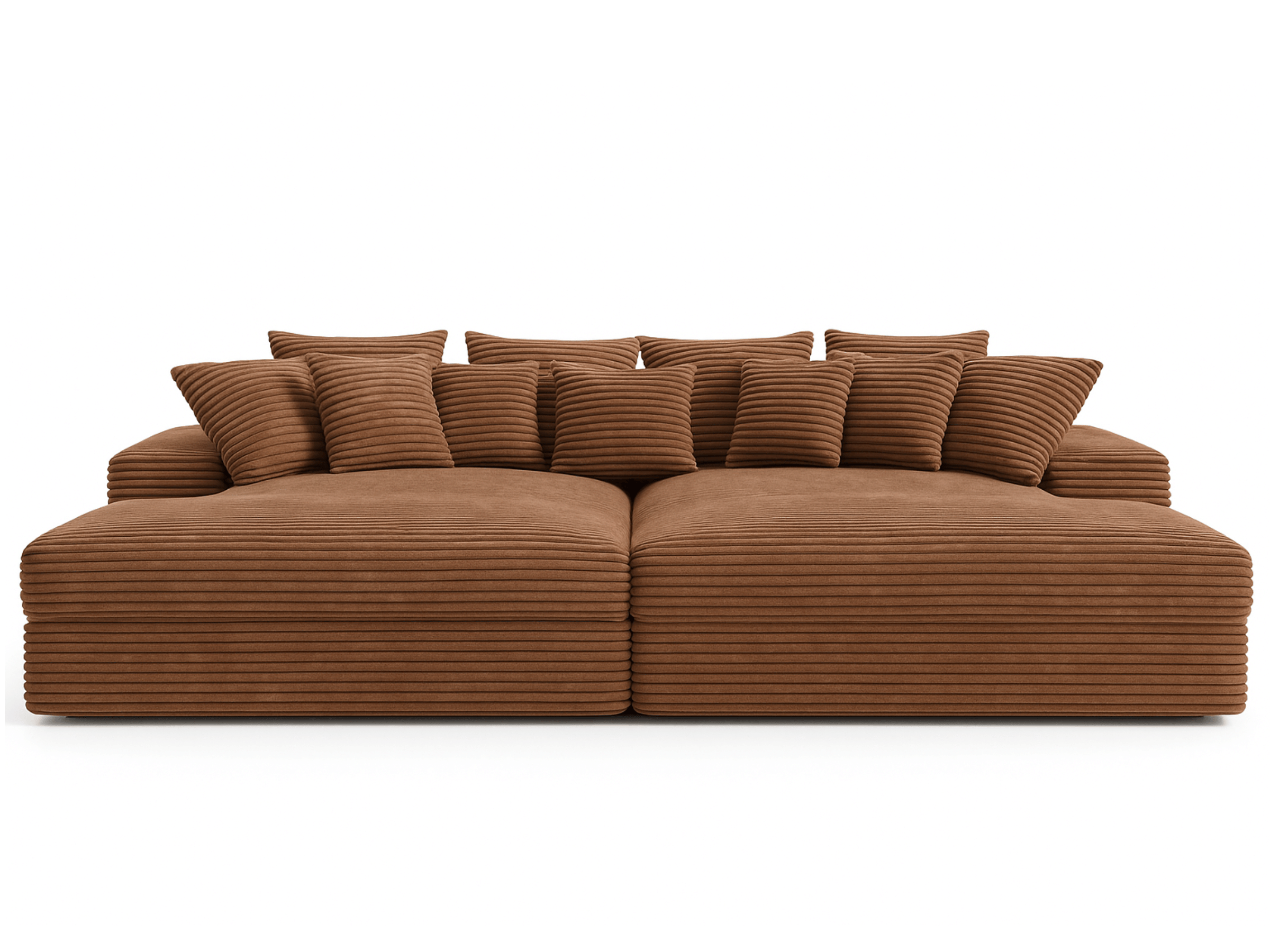 Canapé en velours côtelé doux OPERA