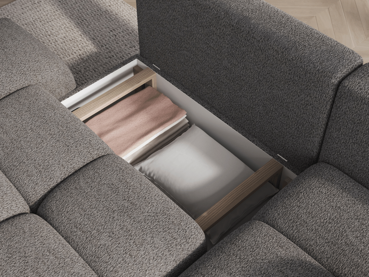 Canapé d’Angle Kléber – Design contemporain & confort XXL