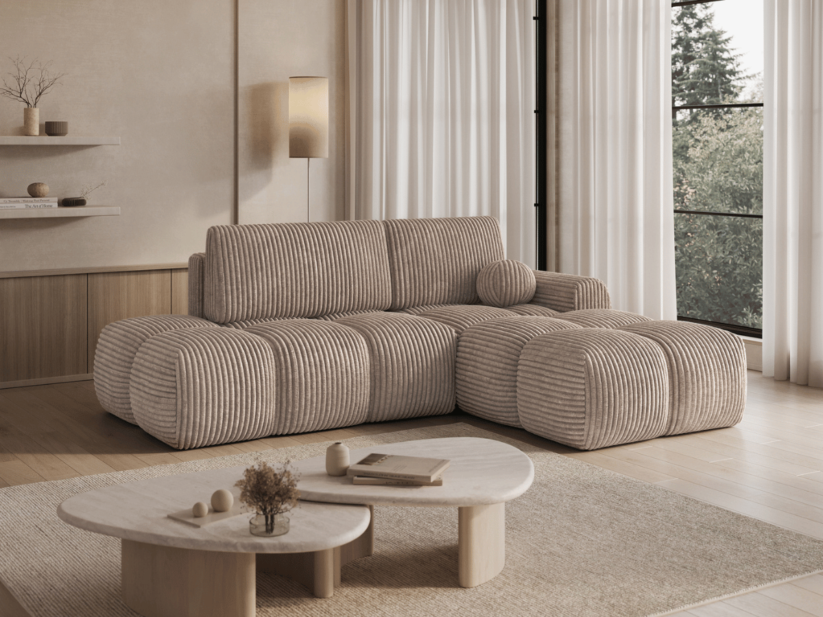 Canapé d’Angle Kléber – Design contemporain & confort XXL