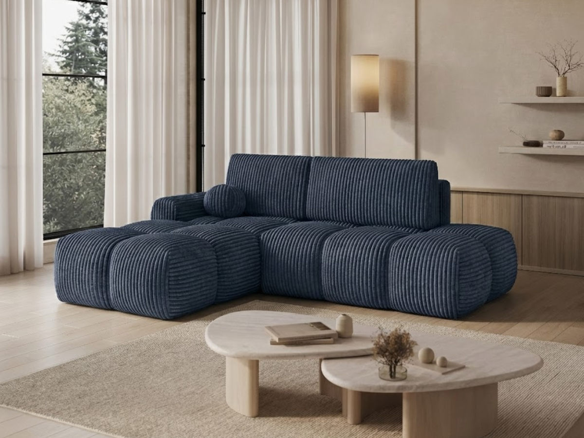 Canapé d’Angle Kléber – Design contemporain & confort XXL