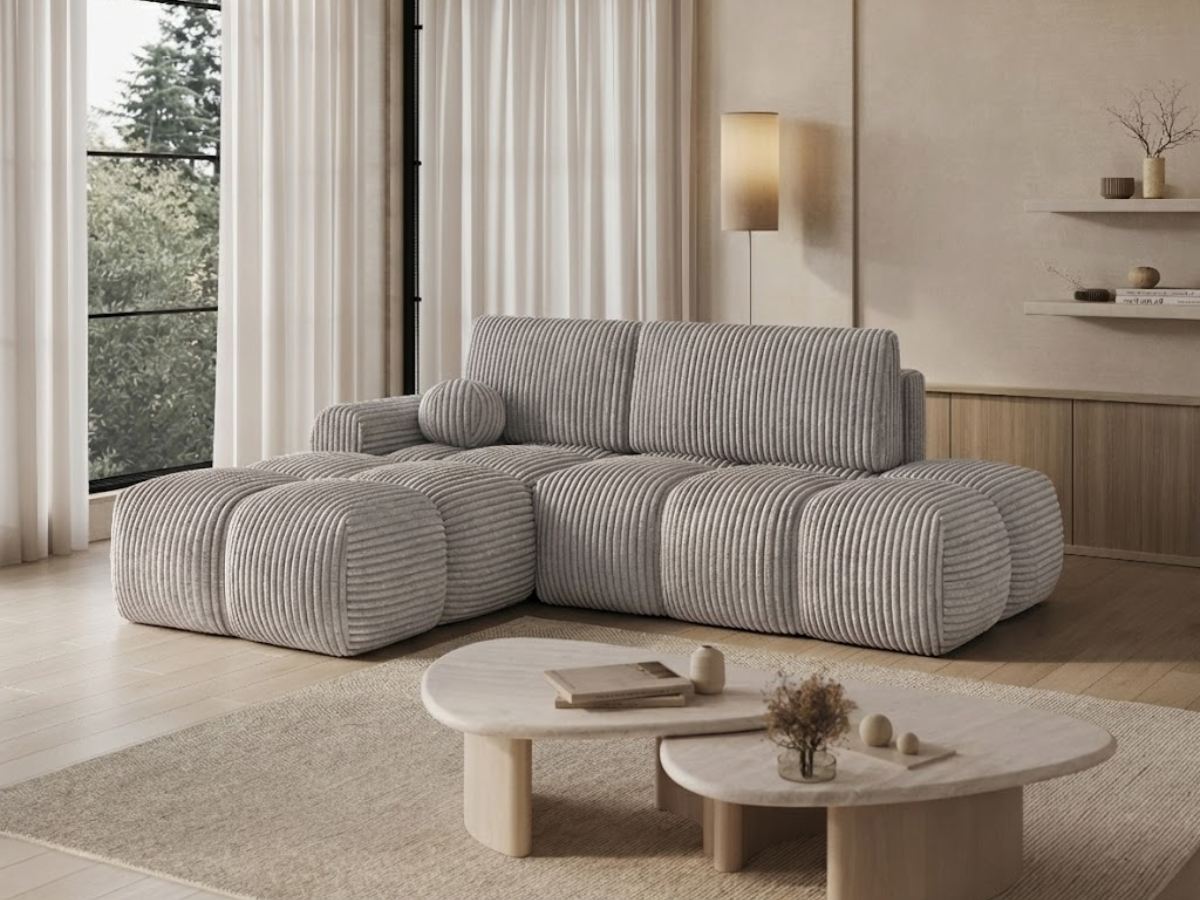 Canapé d’Angle Kléber – Design contemporain & confort XXL