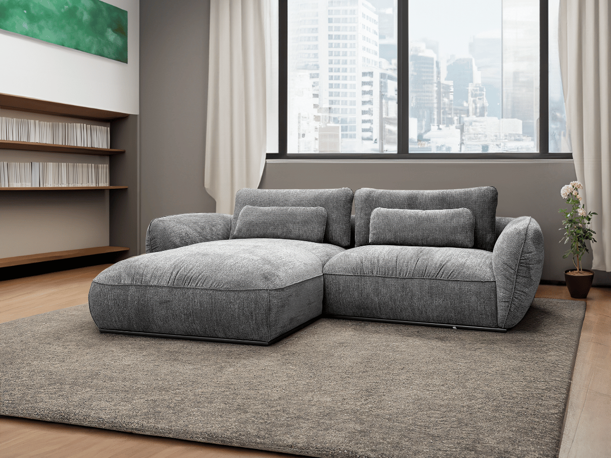 Sofá esquinero Passy - Confort XL y diseño moderno