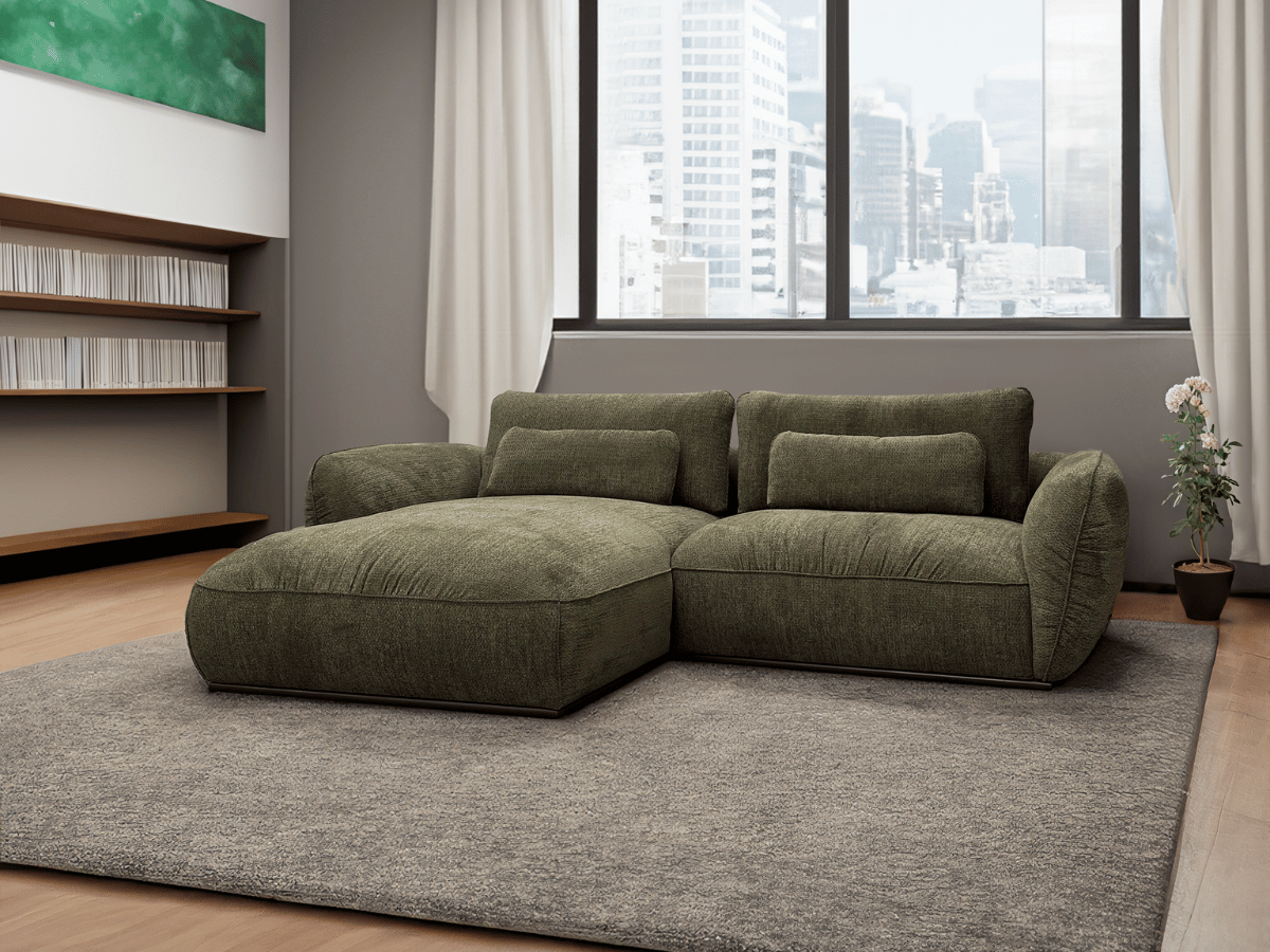 Sofá esquinero Passy - Confort XL y diseño moderno