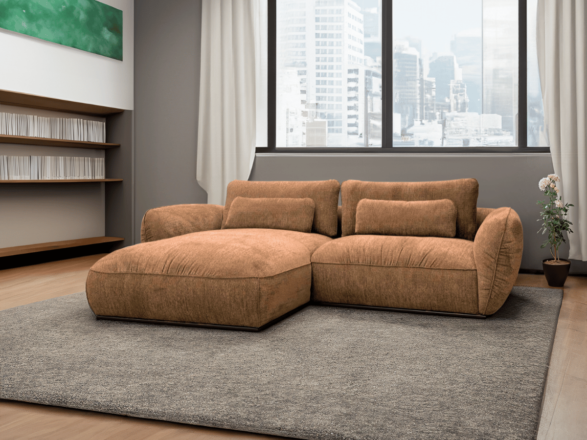 Sofá esquinero Passy - Confort XL y diseño moderno