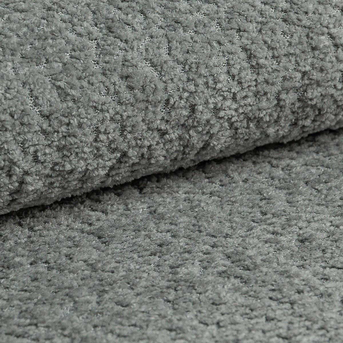 Canapé convertible design CADET avec coffre de rangement - Bouclette chinée gris - vue 13