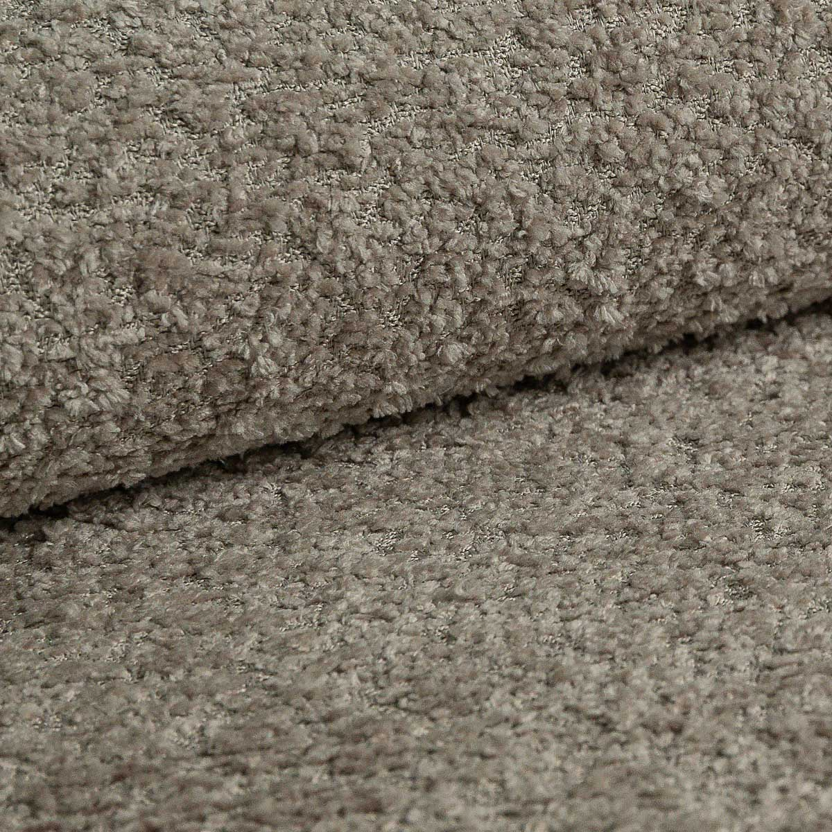 Canapé convertible design CADET avec coffre de rangement - Bouclette chinée taupe - vue 13
