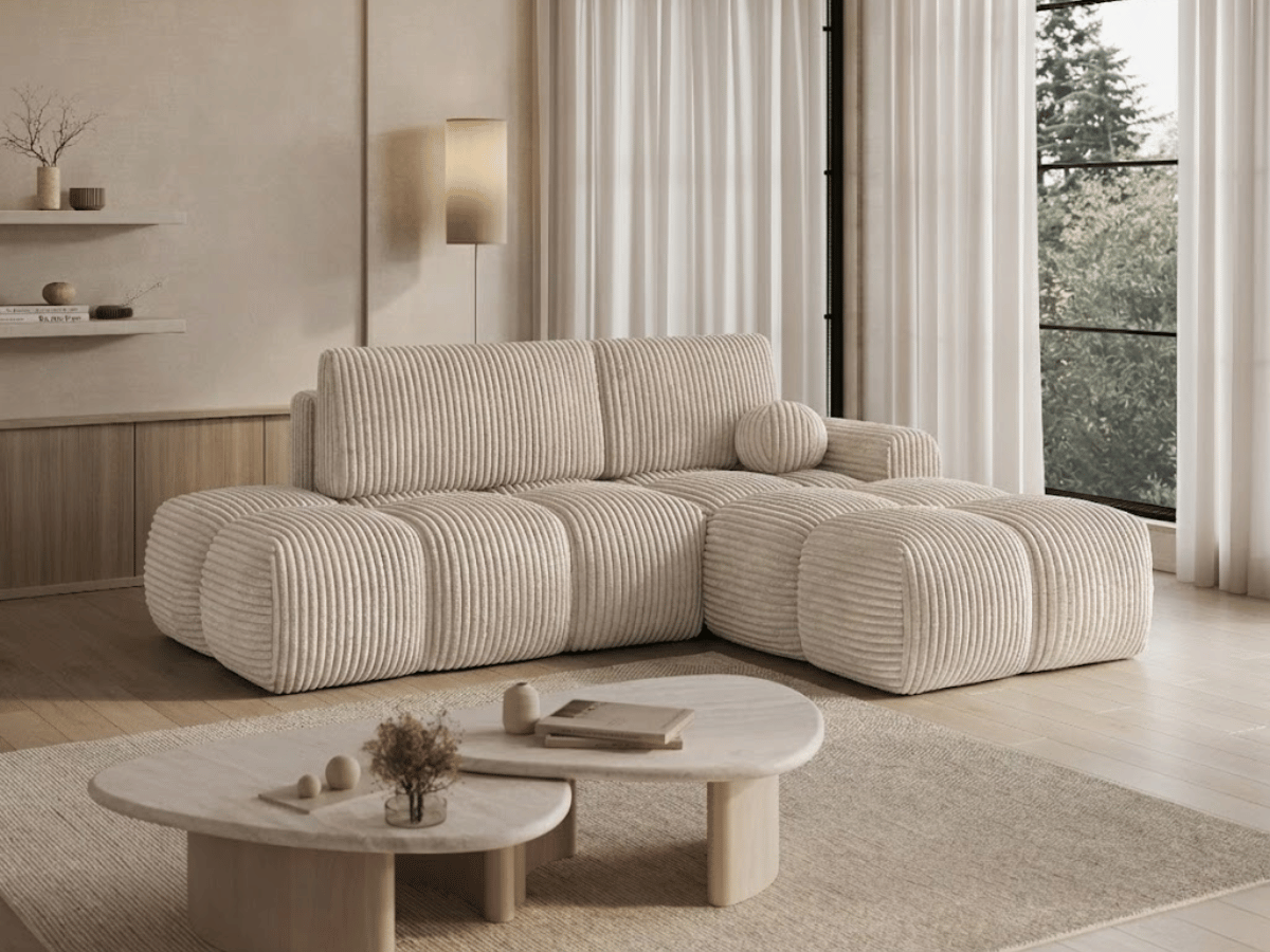 Canapé d’Angle Kléber – Design contemporain & confort XXL