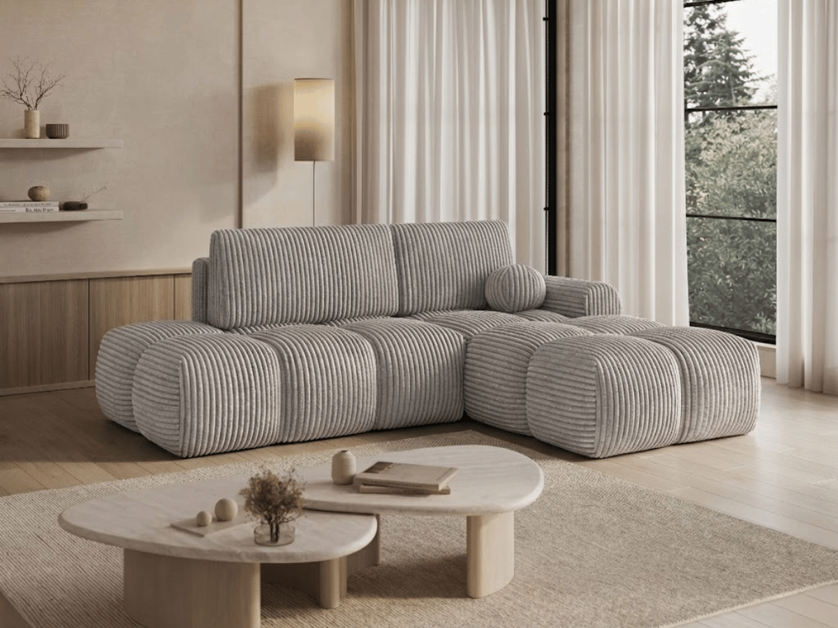 Canapé d’Angle Kléber – Design contemporain & confort XXL