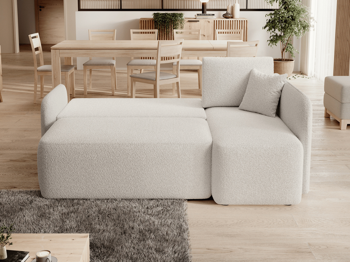 Canapé d'angle convertible petite taille GARNIER