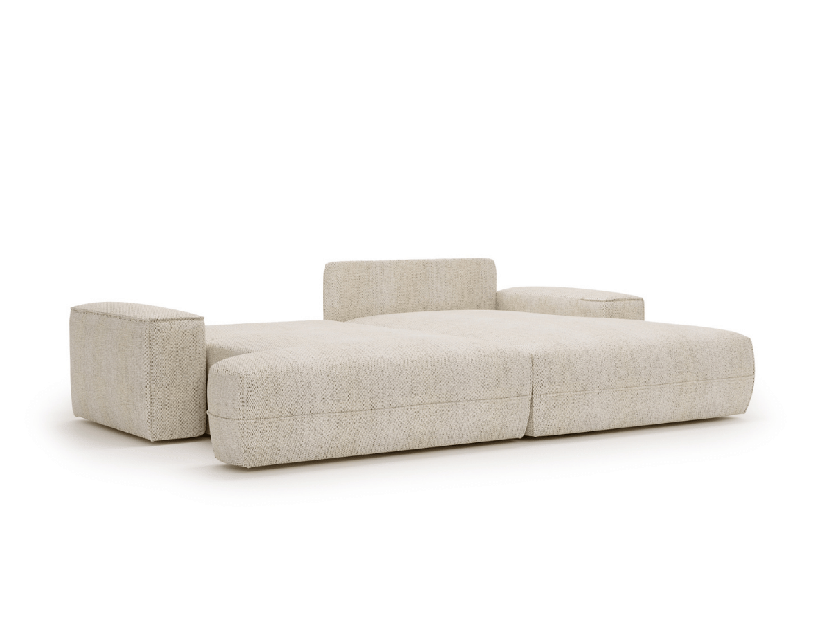 Sofá esquinero convertible con gran chaise longue PANTHEON