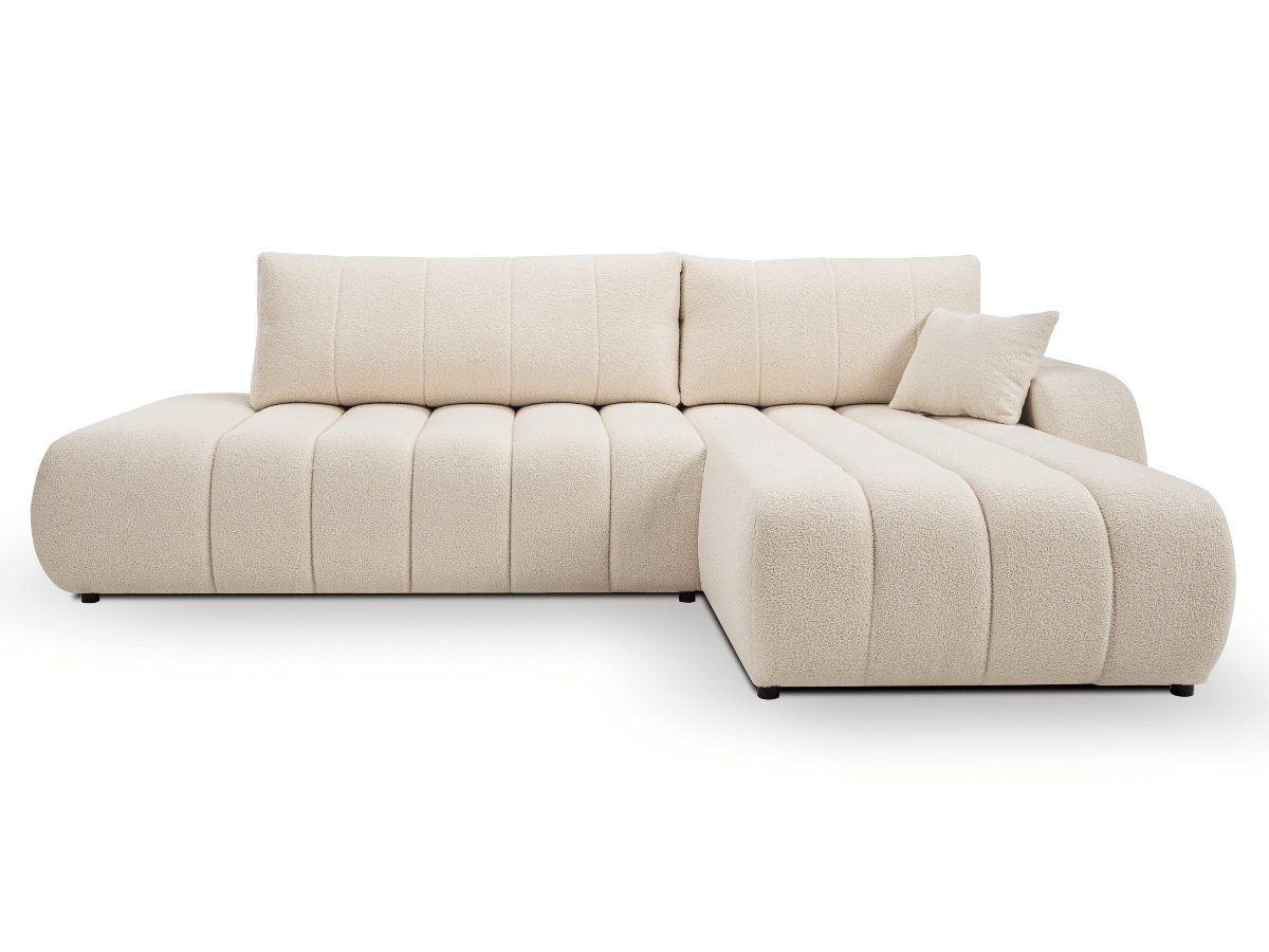 Canapé d'angle convertible avec coffre de rangement – AUTEUIL