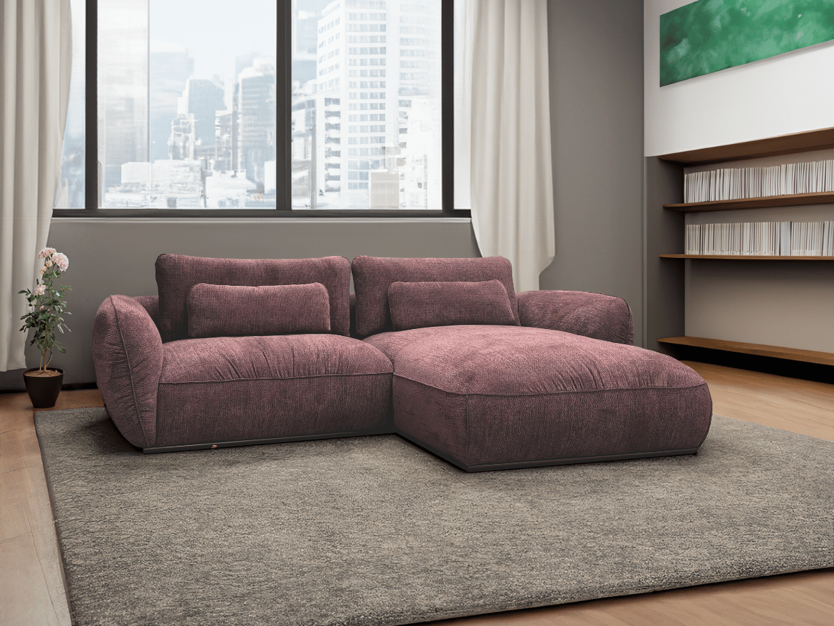Sofá esquinero Passy - Confort XL y diseño moderno