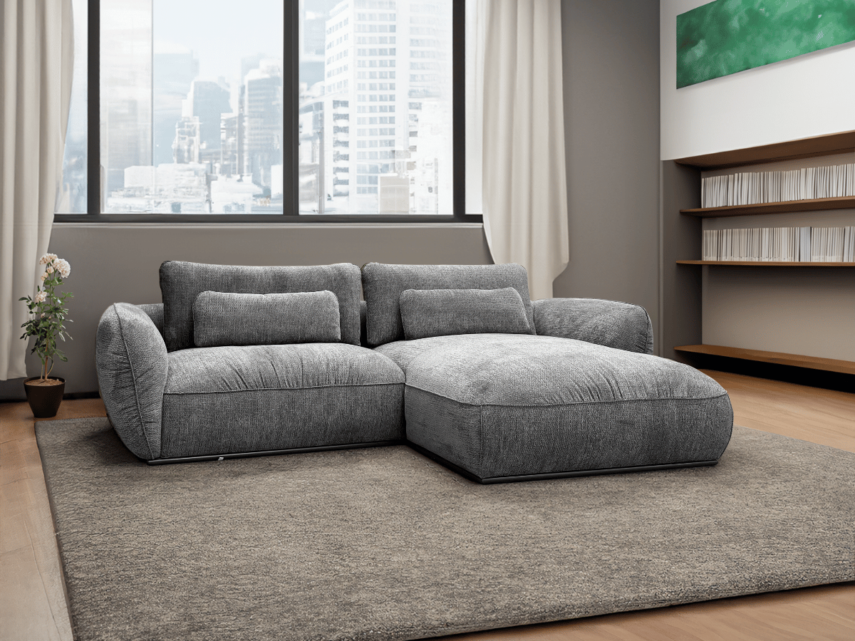Sofá esquinero Passy - Confort XL y diseño moderno