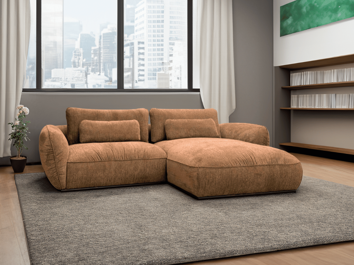Sofá esquinero Passy - Confort XL y diseño moderno