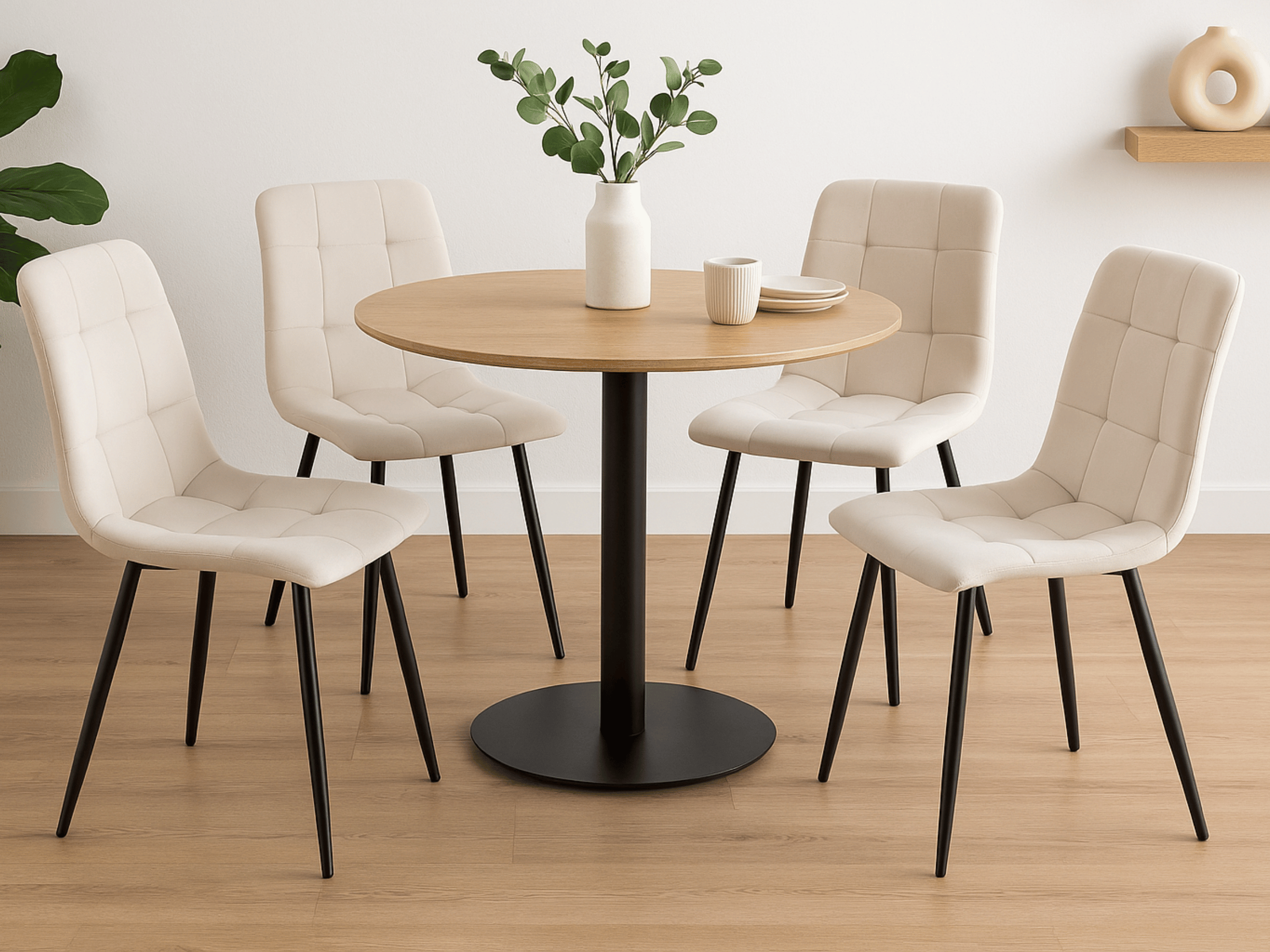 Chaises design - Lot de 4 - ALMA